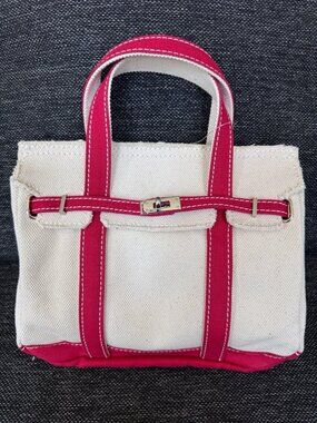 NWT Boatkin Sunwin Madaket Mini Classic Tote Bag Nantucket Red